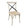 Bolero Chaise en bois | Dossier croisé inclus (2 pièces)