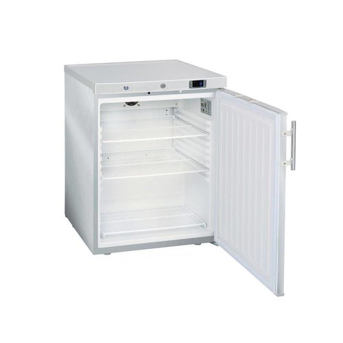  HorecaTraders Fridge Mini | Jumbo 200 | Stainless steel (with closed door) 