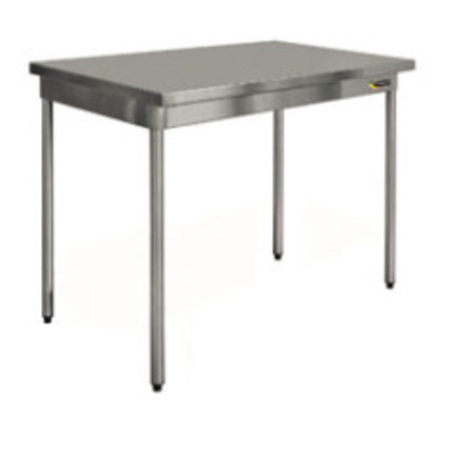 Stainless Steel Table on legs | Demountable | 7 formats