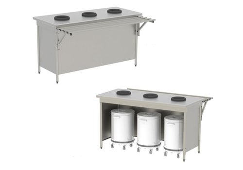  HorecaTraders Waste sorting table - without door 