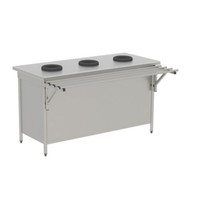 Waste sorting table - without door