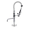 HorecaTraders Robinet monobloc pivotant pour douche à pré-rinçage bas