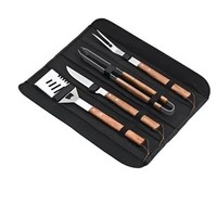 Stainless steel barbecue set