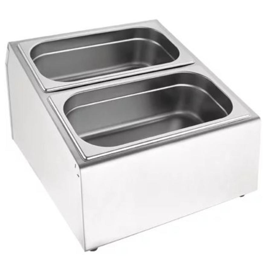 Stainless steel GN container holder rectangular