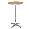 HorecaTraders Table haute à plateau rond | 60 cm