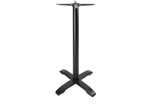  HorecaTraders Pied de table de bar en fonte - hauteur 108 cm 