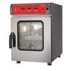 HorecaTraders Four combiné vapeur | 6 x GN1/1 | 76,9(h) x 51,7x89cm