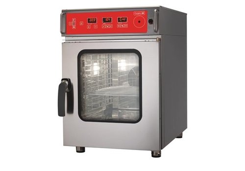  HorecaTraders Dampfbackofen | 6 x GN1/1 | 76,9 (h) x 51,7 x 89 cm 