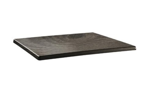  HorecaTraders Table top Rectangular | Wood | 2 sizes 