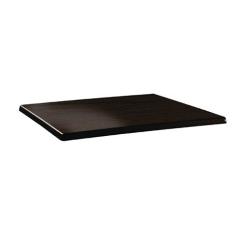  HorecaTraders Table top Rectangular | Wenge | 2 sizes 