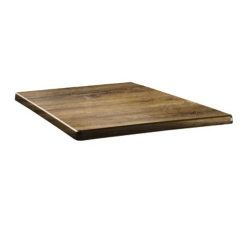  HorecaTraders Table top Square | Cherry wood | 3 sizes 