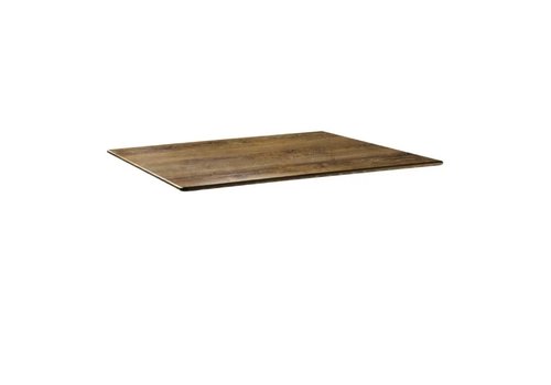  HorecaTraders Plateau de table 120 x 80 cm | bois de cerisier 