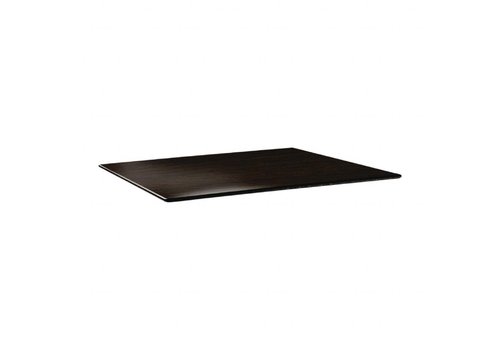  HorecaTraders Plateau de table 120 x 80 cm | Wengé 
