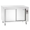 Warming Cabinet With Sliding Door | stainless steel