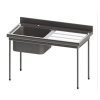 Sink in AISI 304L stainless steel | 3 formats