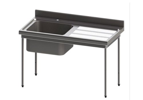  HorecaTraders Évier en acier inoxydable AISI 304L | 3 tailles 