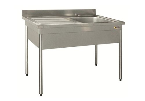  HorecaTraders Stainless Steel Sink | AISI 304L Stainless Steel | 2 formats 