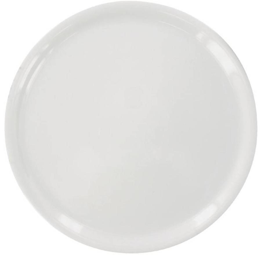 Assiettes à pizza | blanc