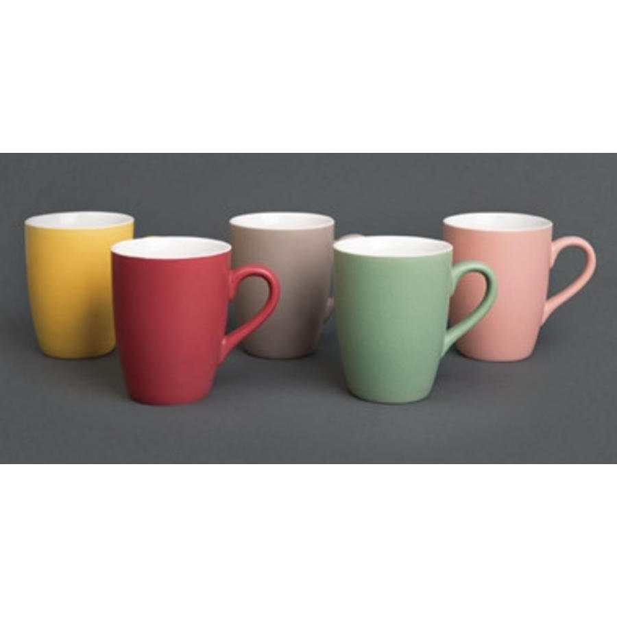 Tasses colorées | 6 pièces