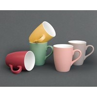Colored mugs | 6 pieces