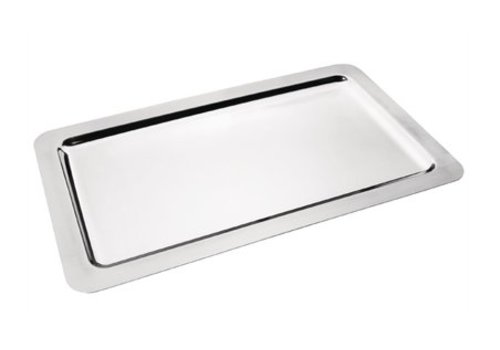  HorecaTraders Rectangular stainless steel serving dish GN 1/1 