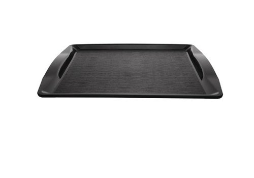  HorecaTraders Fast Food Tray | Black 