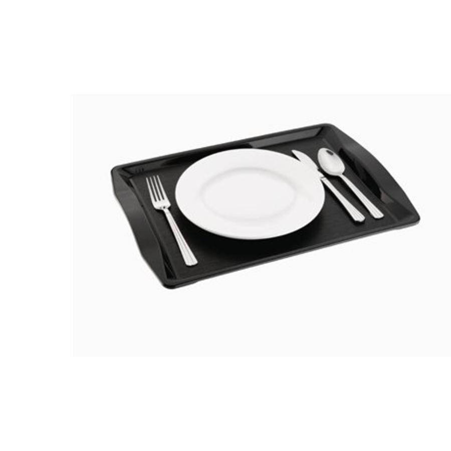 Plateau de restauration rapide | Noir