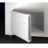 Ice cream display case with 8 ice cream tubs | 118x72x123 cm