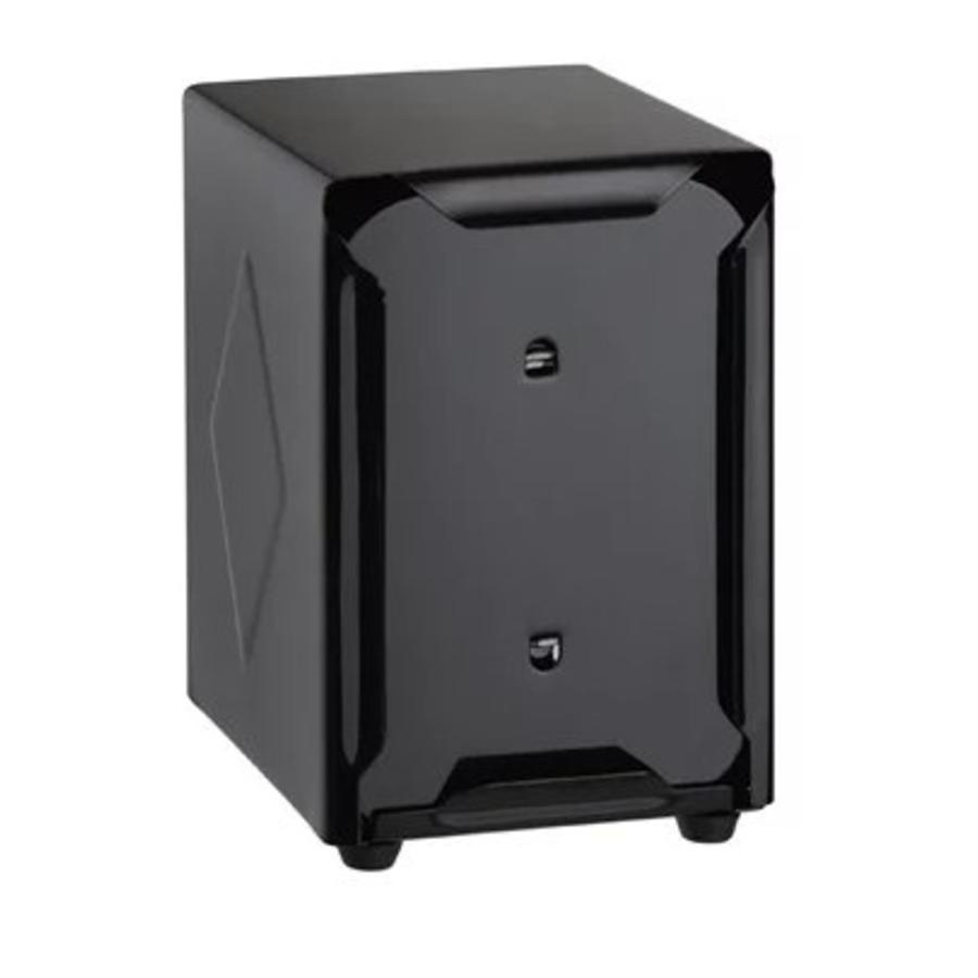 Napkin dispenser | stainless steel | Black