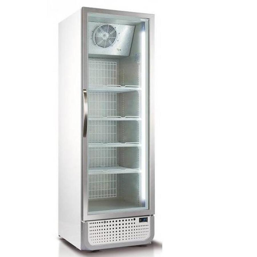 Congélateur avec porte vitrée | 378 litres