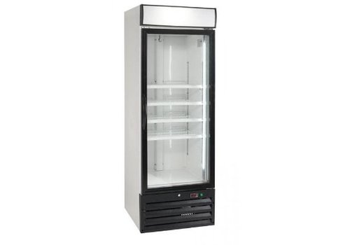  HorecaTraders Congélateur avec porte vitrée | 444 litres 