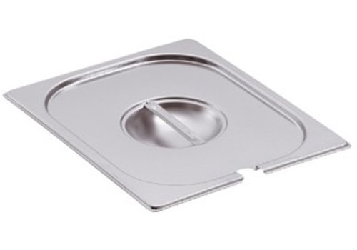  Bartscher Couvercle 1/2 GN avec évidement pour cuillère 
