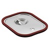Bartscher Stainless Steel Lids with Silicone Seal | GN 1/3
