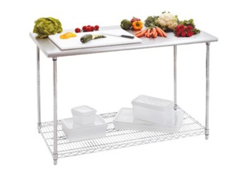  Bartscher Work table with stainless steel worktop | 120x90x60cm 