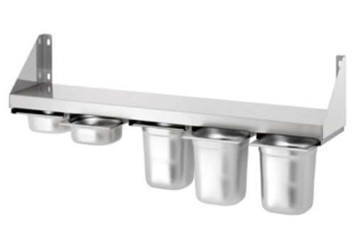  Bartscher Spice shelf | 1/6 GN | 100 x 20 cm 