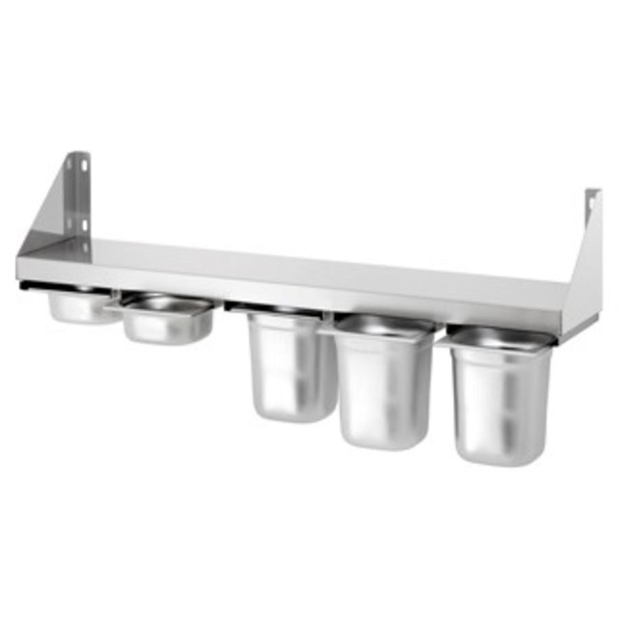 Spice shelf | 1/6 GN | 100 x 20 cm