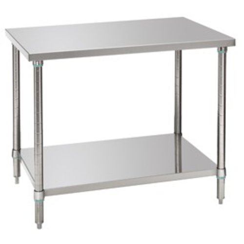  Bartscher Arbeitstisch mit Ablage | 100x70x86-90(h) cm 