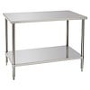 Bartscher Werktafel met onderschap | 120x70x86-90(h) cm