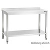 Bartscher Table de travail avec dosseret | 9 formats