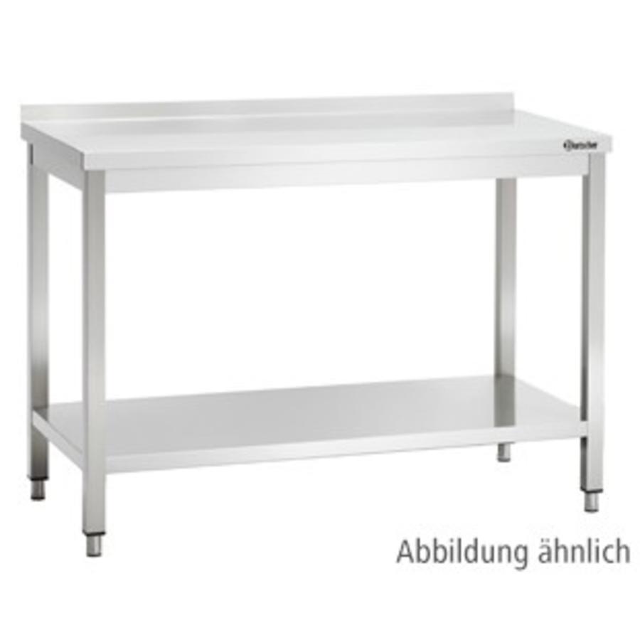 Werktafel met Achteropstand | 9 Formaten