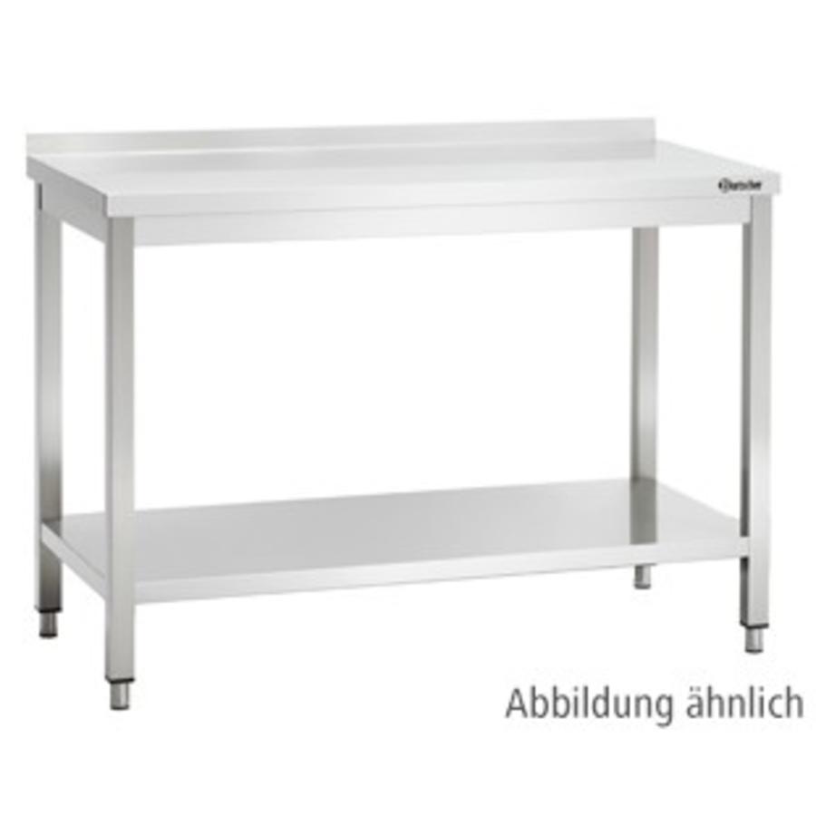 Work Table with Backsplash | 9 Sizes