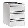 Bartscher Drawer unit | 3 x 1/1 GN | 700 Series