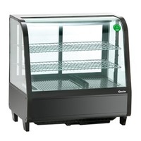 Refrigerated display case black - Bartscher -100 liters