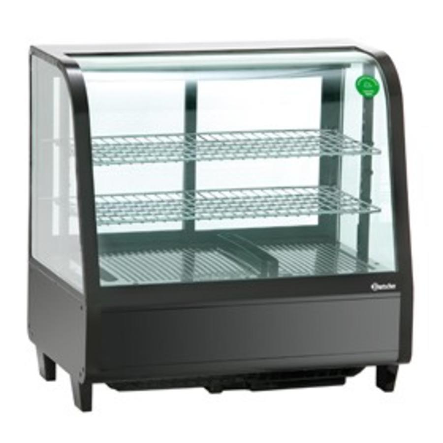 Refrigerated display case black - Bartscher -100 Liter