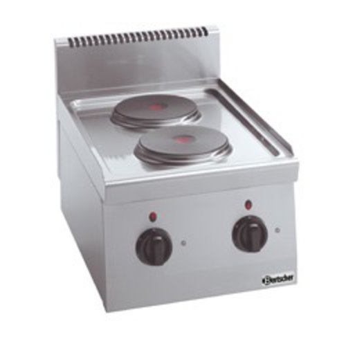 Bartscher Stove with 2 electric hotplates | 4 KW 