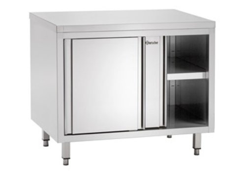  Bartscher Arbeitsschrank mit großzügigem Stauraum | 140x70x(H)85cm 