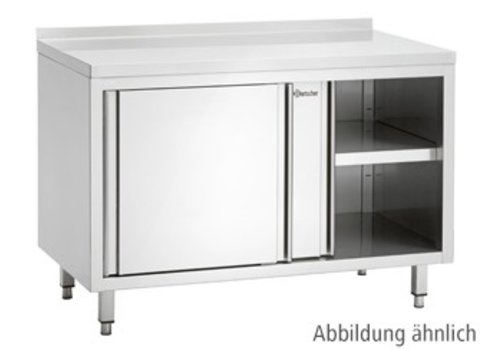  Bartscher Chest of drawers with intermediate shelf | 140x70x(H)85cm 