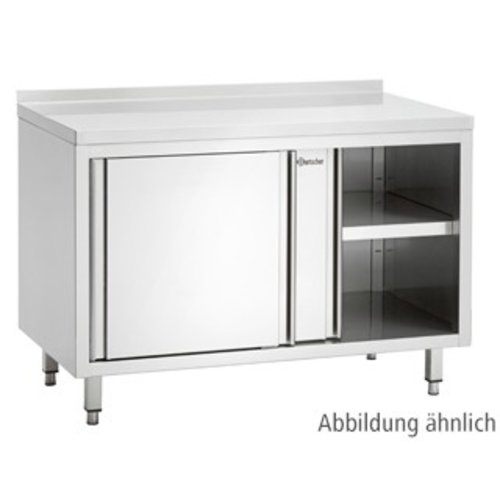  Bartscher Chest of drawers with intermediate shelf | 140x70x(H)85cm 