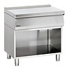 Bartscher Stainless Steel Work Table with Substructure | 80x70x85 cm
