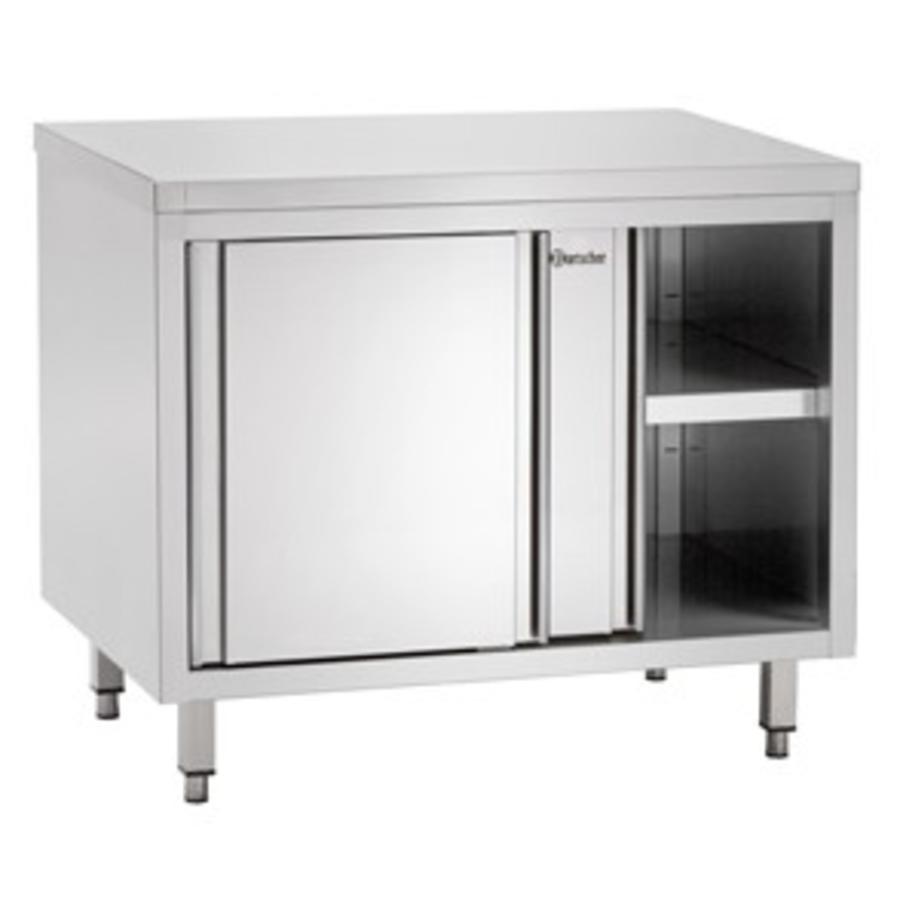 Catering Chest of Drawers with Intermediate Shelf | 160x70x(H)85cm